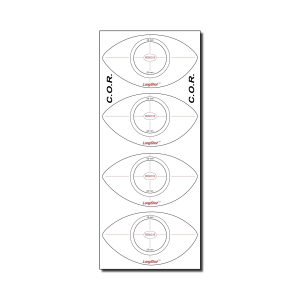 C.O.R. Test Labels - LongShot Golf® Impact Labels Golf Aid