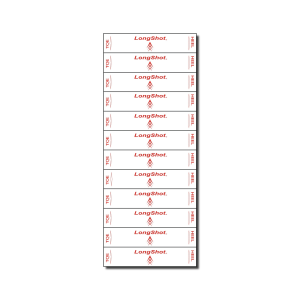 lie label - LongShot Golf® Impact Labels Golf Aid