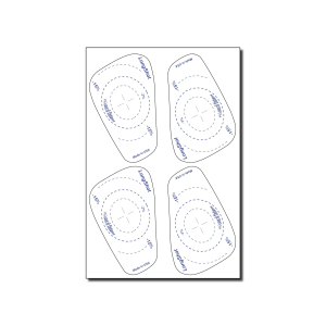Oversized Iron Label - LongShot Golf® Impact Labels Golf Aid