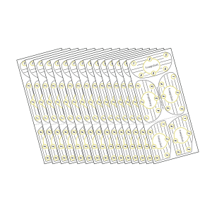 Impact Label Refill kit - LongShot Golf® Impact Labels Golf Aid