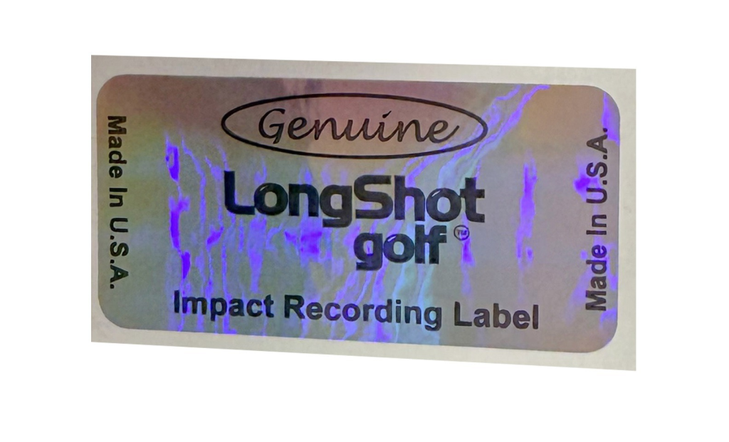 Genuine LongShot Golf Label